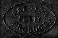 PRESTON PETTY Vintage MX Kotflügel vorne schwarz