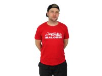 T-Shirt Malossi rot Größe M