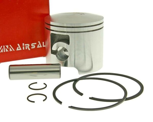 Kolben Satz Airsal Racing 76,6ccm 50mm für Piaggio / Derbi Motor D50B0