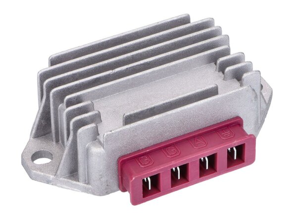 regulator / rectifier 4-pin for Vespa PK 50, PX 80, PK 125, P 200, PX 200, Cosa, XL2