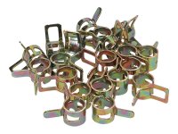 hose clamps 9mm - 20 pieces - universal