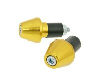 handlebar vibration dampers / bar ends short 17.5mm -...