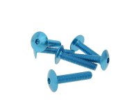 fairing screws hex socket head - anodized aluminum blue -...