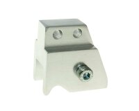 shock extender CNC 2-hole adjustable mounting - silver...