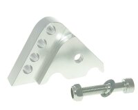 shock extender CNC 4-hole adjustable mounting - silver...