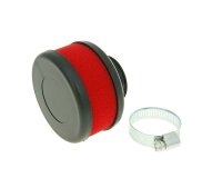 air filter Flat Foam red 28-35mm straight carb connection...