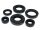 Wellendichtringsatz Motor Naraku für Minarelli AM, Generic, KSR-Moto, Keeway, Motobi, Ride, CPI, 1E40MA, 1E40MB