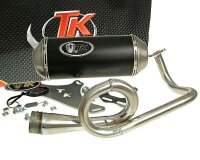 exhaust Turbo Kit GMax 4T for Kymco Agility 50, Vitality...
