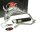 Auspuff Turbo Kit Bufanda RQ Chrom für Derbi Senda DRD Pro 06-