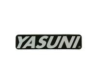 silencer sticker YASUNI 110x25mm