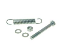 main / center stand bolt and spring 85mm for Tomos A3, A35