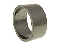 exhaust pipe to silencer gasket graphite 38x44x20mm for...