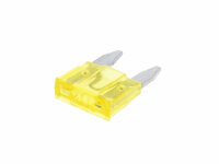mini blade fuse flat 11.1mm 20A yellow in color