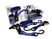 tie down kit with 6 tie-downs / tie down straps and...