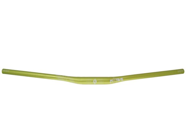 n8tive Lenker AL7075 780x31,8, 10mm Rise, 5° Up-, 7° Backsweep - grün