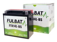 Batterie Fulbat FTX14L-BS MF wartungsfrei