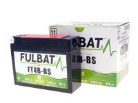 Batterie Fulbat FT4B-BS MF wartungsfrei