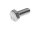 hex cap screws / tap bolts DIN933 M6x16 full thread zinc plated steel (50 pcs)