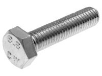 hex cap screws / tap bolts DIN933 M8x35 full thread zinc...