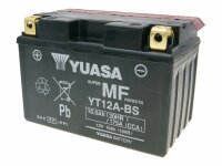 Batterie Yuasa YT12A-BS DRY MF wartungsfrei