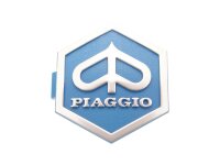 emblem / badge Piaggio 3D hexagonal 32x37mm to plug, blue...