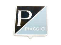Emblem Piaggio zum Kleben 25x31mm Aluminium für...