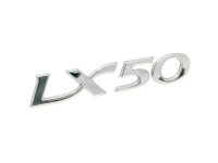 side cover badge "LX50" for Vespa LX 50
