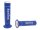 handlebar grip set Domino A240 Trial blue / white