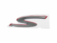 leg shield badge "S" OEM for Vespa GTS Super...