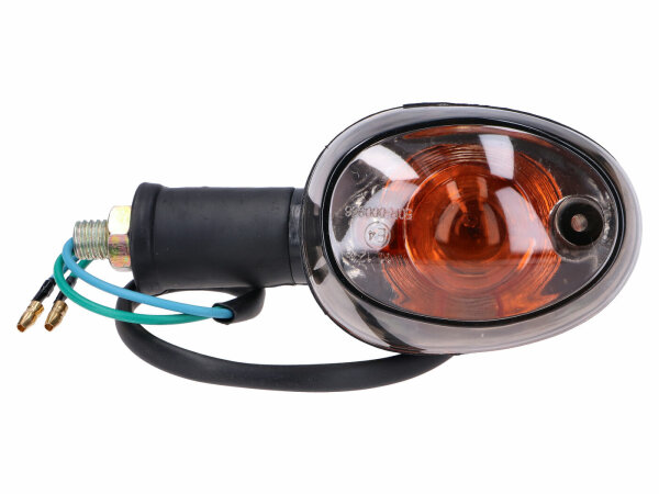 indicator light assy front left / rear right for Explorer, CPI, Keeway, Kymco, Rieju