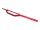 Enduro handlebar aluminum w/ crossbar red color 22mm - 820mm