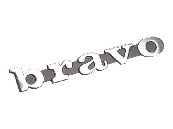 badge "bravo" to plug for Piaggio Bravo, Vespa Bravo