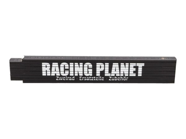 Zollstock Racing Planet schwarz