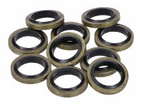 brake hose sealing ring set 10x15x1.5mm - 10 pcs