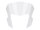 headlight fairing upper part OEM white for Aprilia RX, SX, Derbi Senda, Gilera RCR, SMT 50 Euro4 2018-