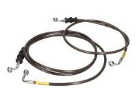 brake hose set TDR Black Carbon for Yamaha N-Max w/o ABS