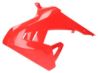 Tankverkleidung links OEM rot für Aprilia SX 50, RX...