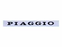 Aufkleber / Schriftzug Piaggio Sitzbank hinten unten...