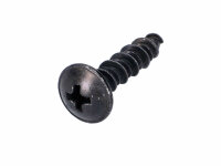 fairing screw Piaggio OEM crosshead black 5.0x19mm