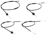 bowden cable set black for Simson Schwalbe KR51/2
