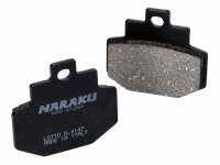 brake pads Naraku organic for Benelli, Gilera DNA 125,...