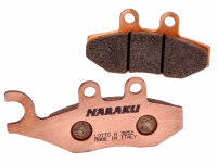 brake pads Naraku sintered for Piaggio X7, X9, X-Evo,...
