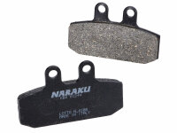 brake pads Naraku organic for Aprilia, Honda, Derbi,...