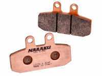 brake pads Naraku sintered for Aprilia, Honda, Derbi,...