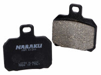 brake pads Naraku organic for Aprilia, Derbi, Peugeot,...