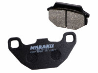 brake pads Naraku organic for Kymco Agility, MXU, People...