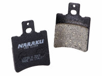 brake pads Naraku organic for Yamaha, Peugeot, MBK,...