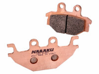 brake pads Naraku sintered for Kymco KXR, MXU, Maxxer,...