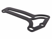 number plate holder lateral mounting aluminium black for...