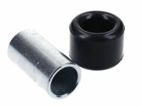 swing arm / rear axle bearing rubber bush and sleeve for...